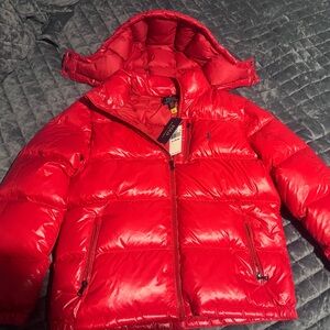 Polo by Ralph Lauren Kids Vibrant Red Puffer Coat